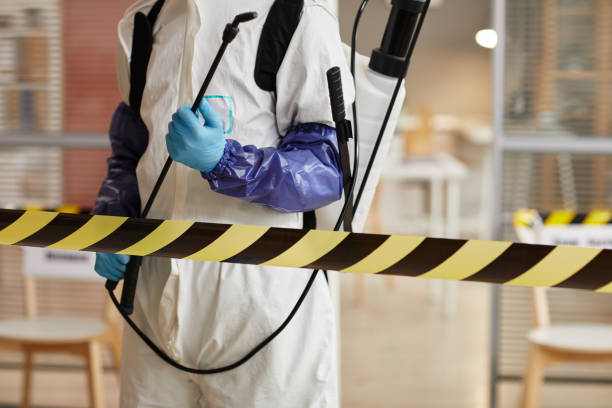 Professional Biohazard technician working in Cranbury, NJ